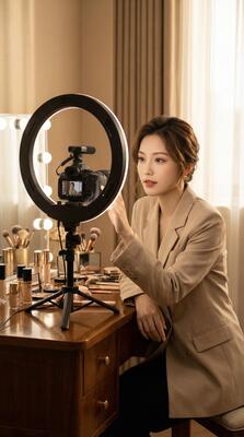 国产自拍美妆视频教程