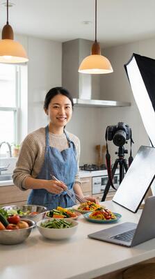 国产自拍美食视频